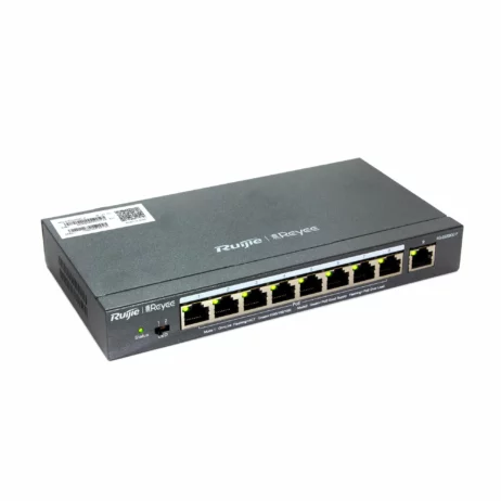 Reyee 9-Port Gigabit stjórnanlegur 8xPoE switch - RG-ES209CG-P